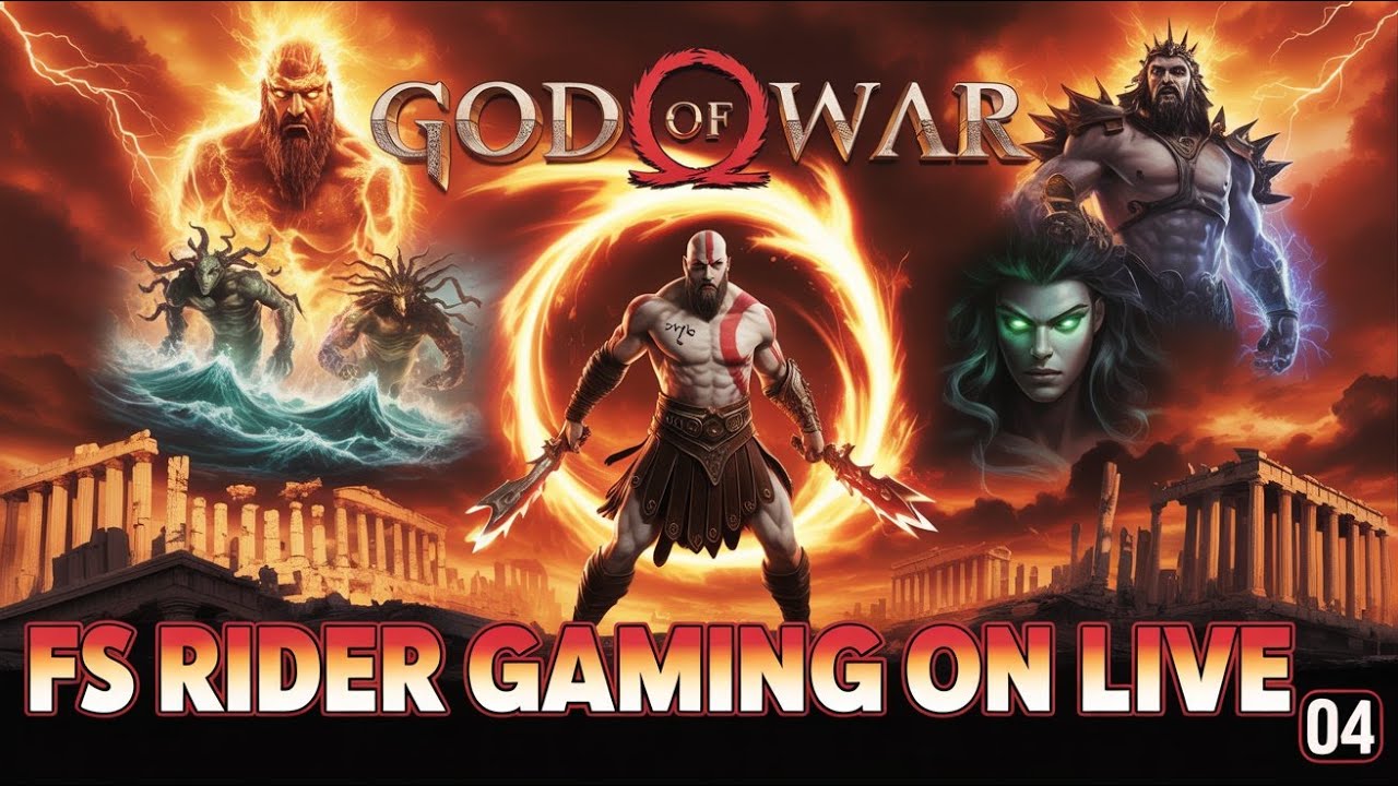 KRATOS UNLEASHED! ⚔️ God of War PS2 Live Part-04 | Epic Boss Battles