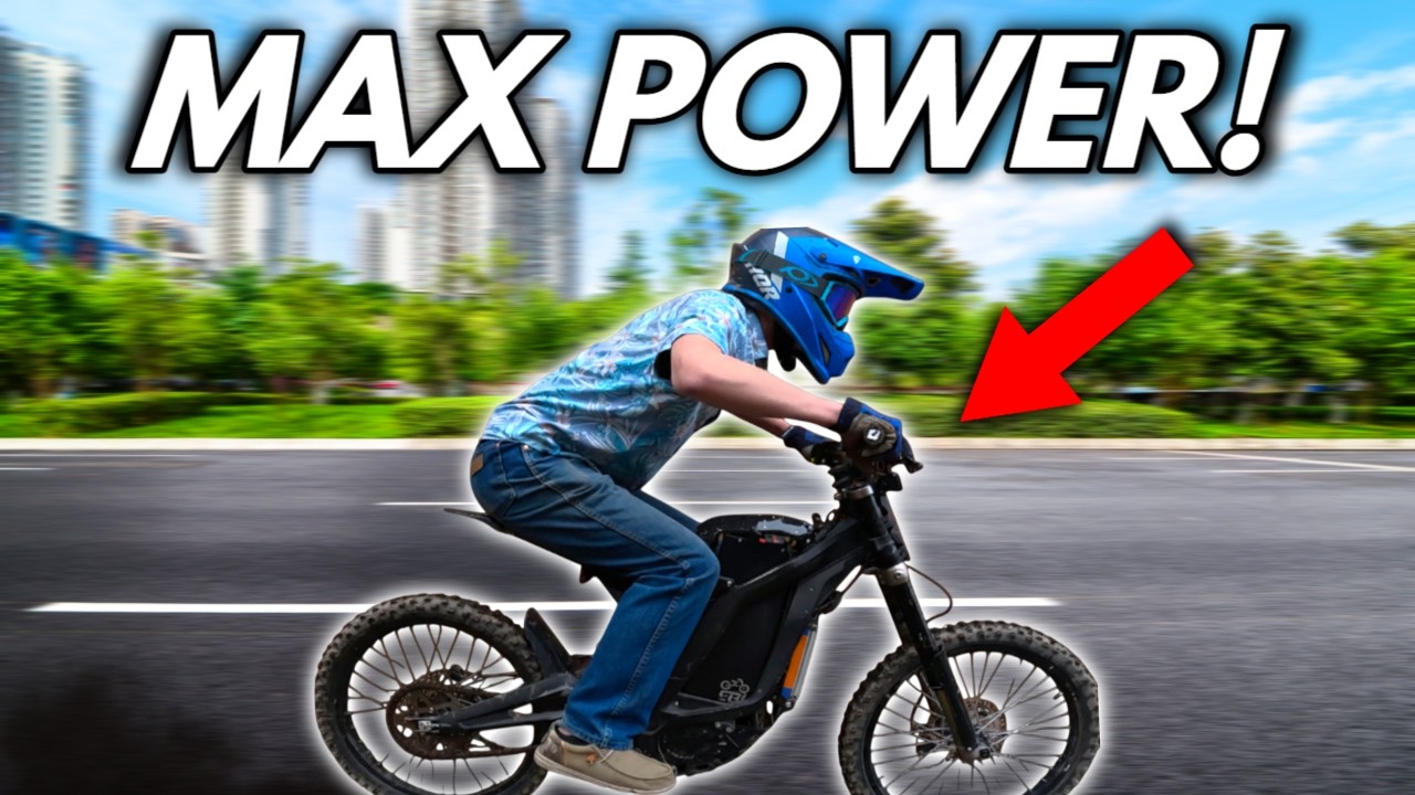 I MAXED OUT My Surron Light Bee! (X3 POWER)