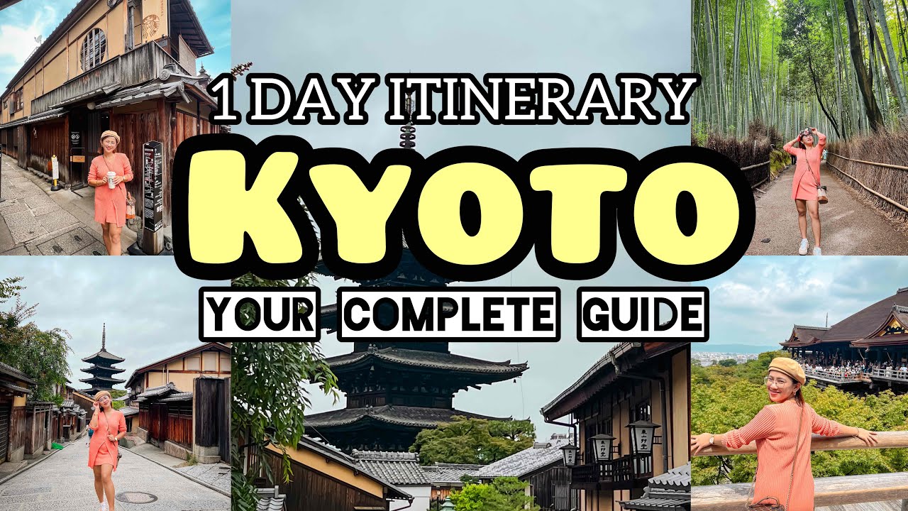 JAPAN VLOG🇯🇵 LET'S GO TO KYOTO! 1 DAY DIY ITINERARY & GUIDE TO KYOTO