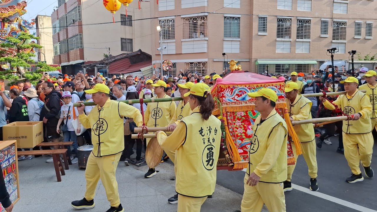 雙媽會 #粉紅超跑 #白沙屯拱天宮媽祖 贊境 #旗山天后宮 舉行聯合媽祖文化繞境活動 #旗山共敬堂 接駕