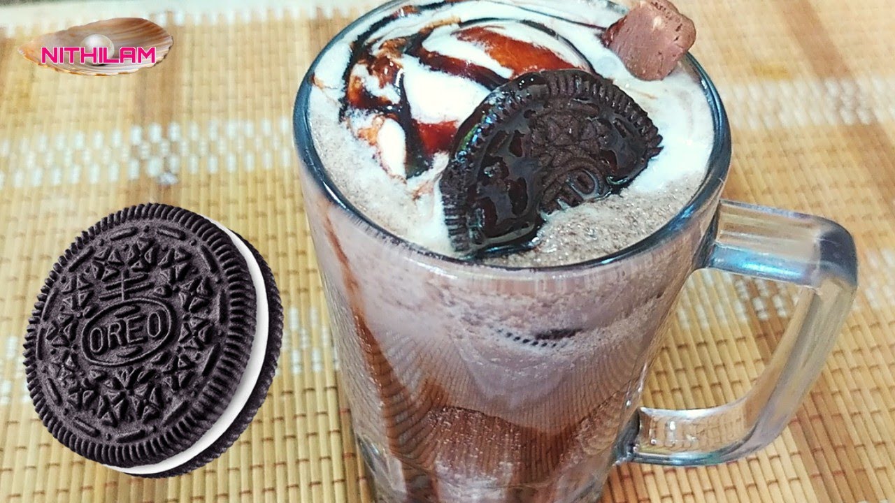 How to make Oreo Milkshake | ஓரியோ மில்க்க்ஷேக் | Milkshake recipes in tamil