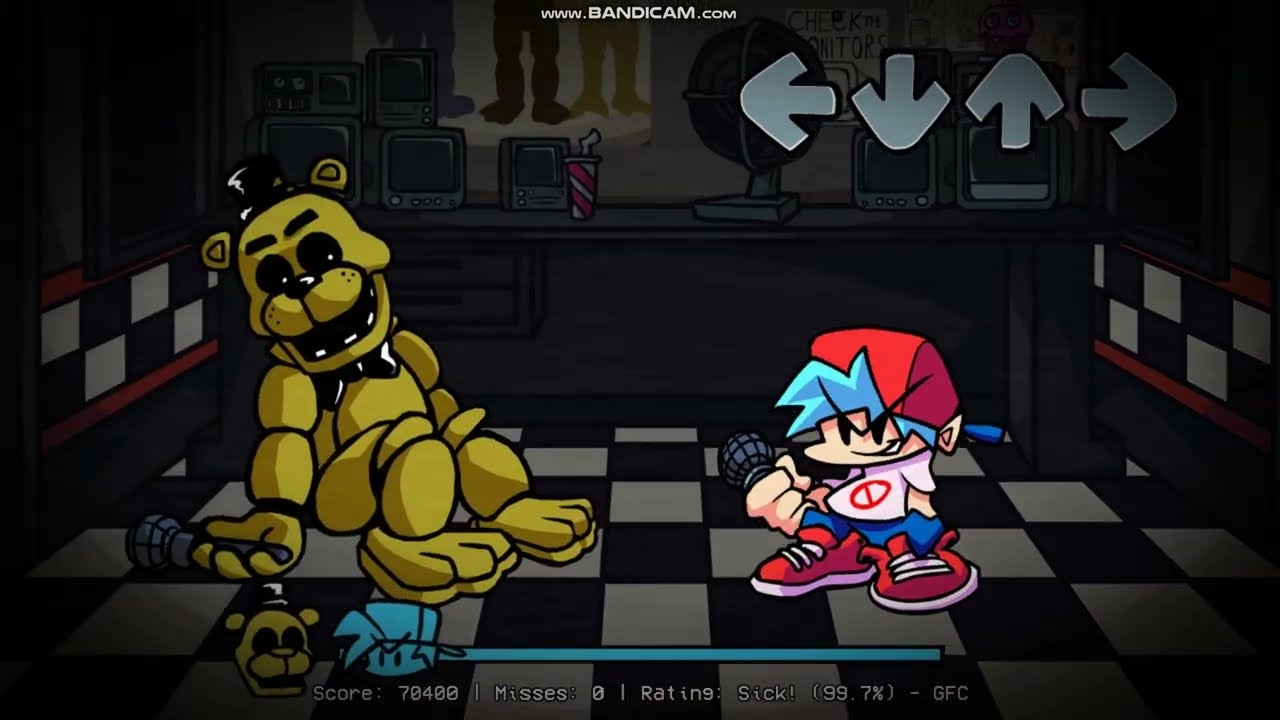 Camera 2B Song In Friday Nightshift at Freddy's FNF Mod