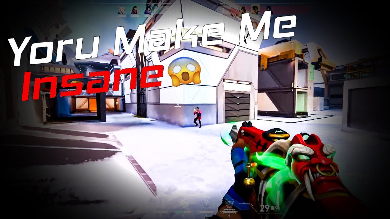 YORU GAMEPLAY HIGHLIGHT | TELEPORT AND KNIFE YOUR INSANE H KYA? #VALORANT