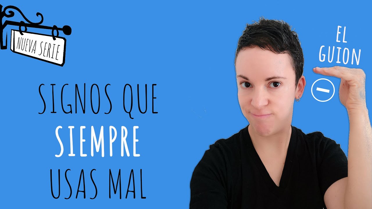 Signos que siempre usas mal: el guion