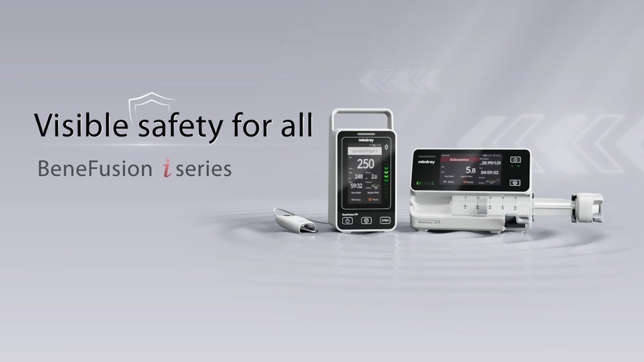 Introducing Mindray BeneFusion i & u Series Infusion Systems
