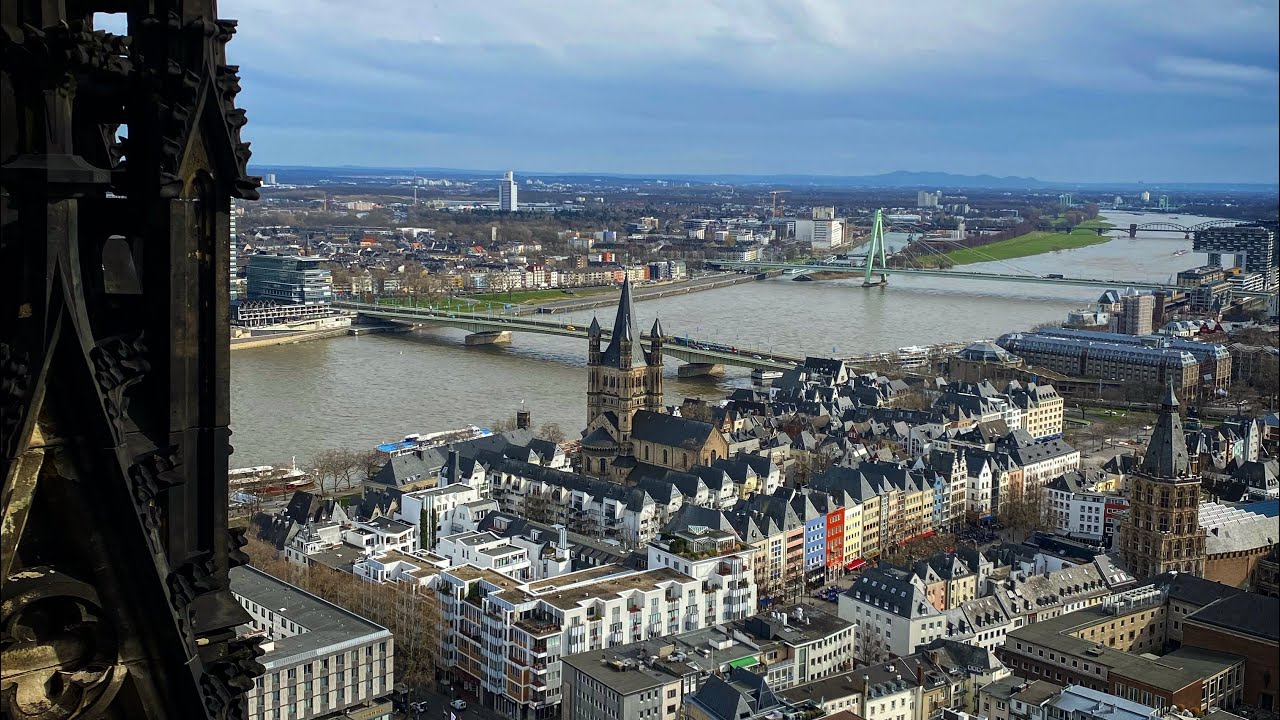A quick day trip to the beautiful city of Cologne ♥️