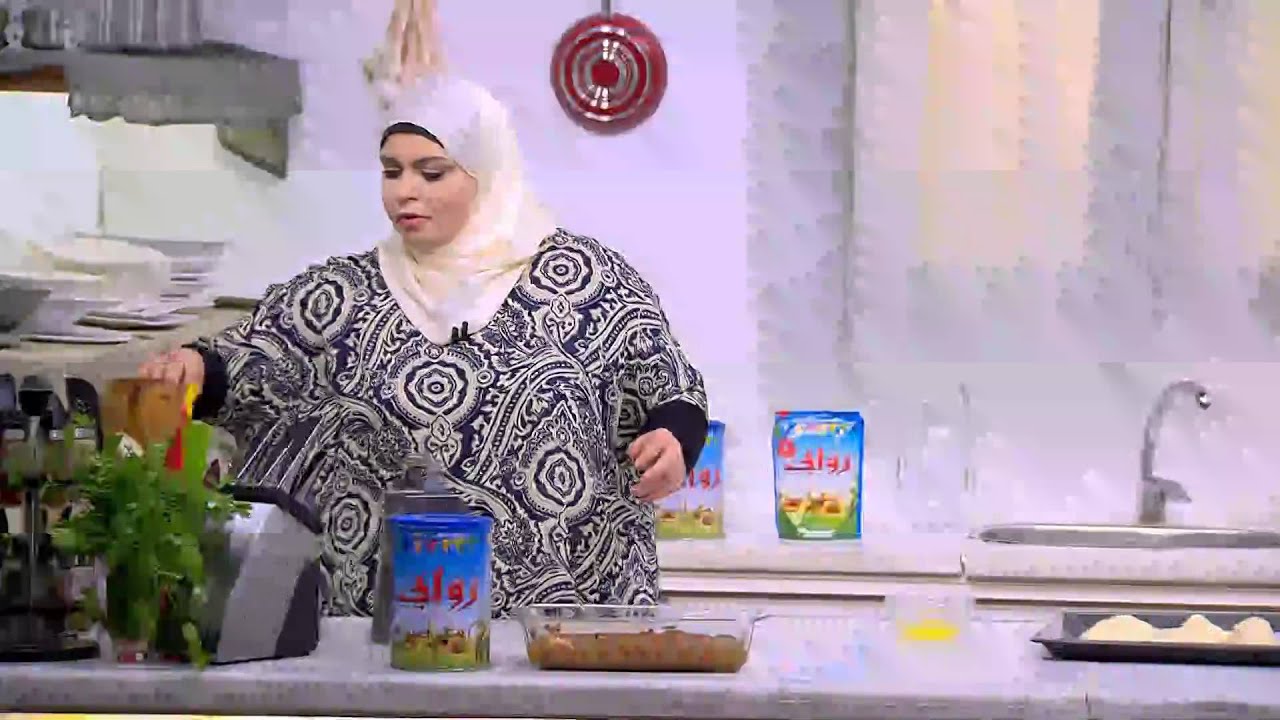 كرواسون بالجبنة  - مهلبية بالتفاح | نجلاء الشرشابي
