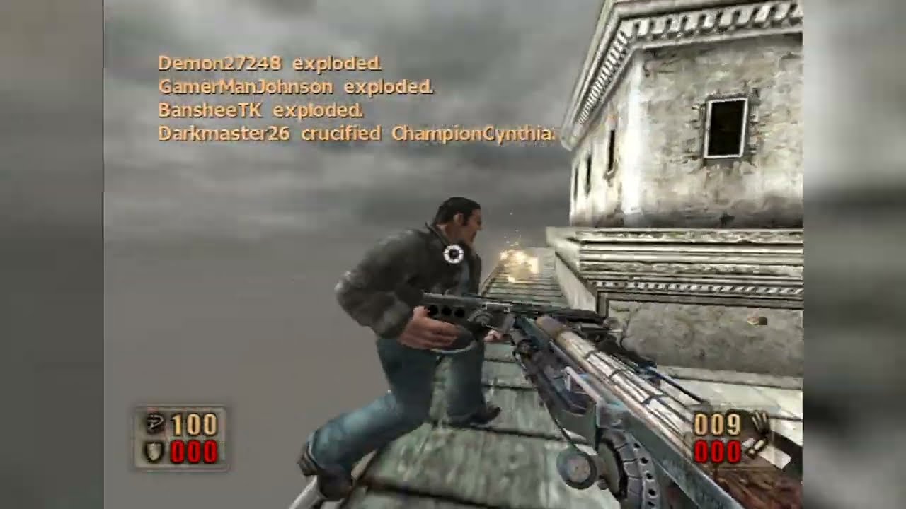 Painkiller: Hell Wars (Xbox) - Deathmatch on DM_Unseen (Stakeguns Only)