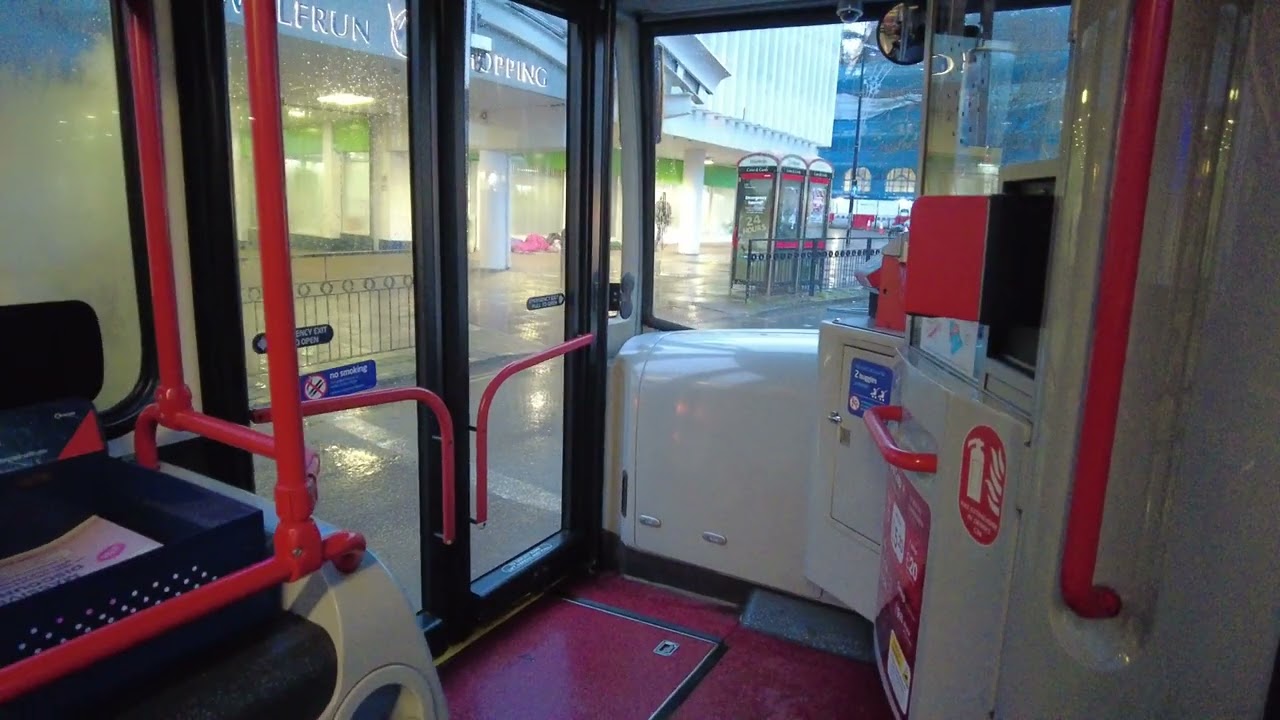 [my final ride route 25 with NXWM] NXWM 25 Enviro 200 Wulfrun Centre - Wolverhampton Bus Station