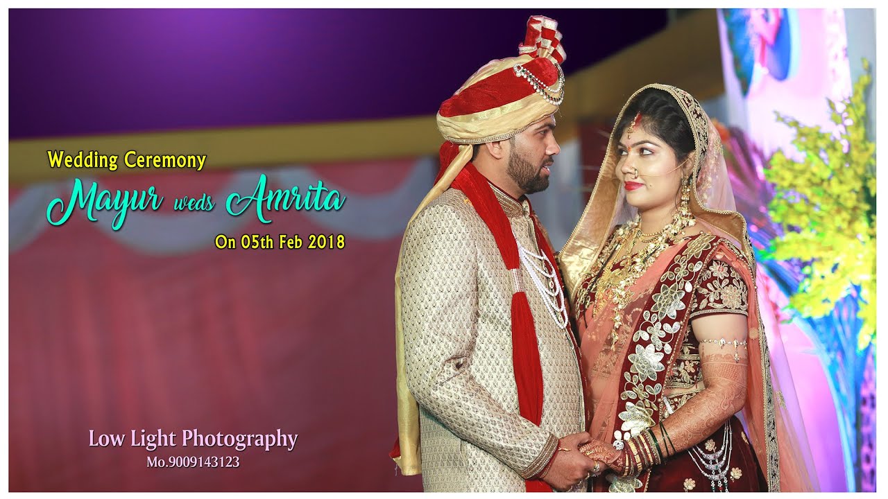 Mayur ❤️Amrita Wedding Cinematic🎬Film 🎞️ 📽️ Akash Mahajan Photography ☎️9009143123