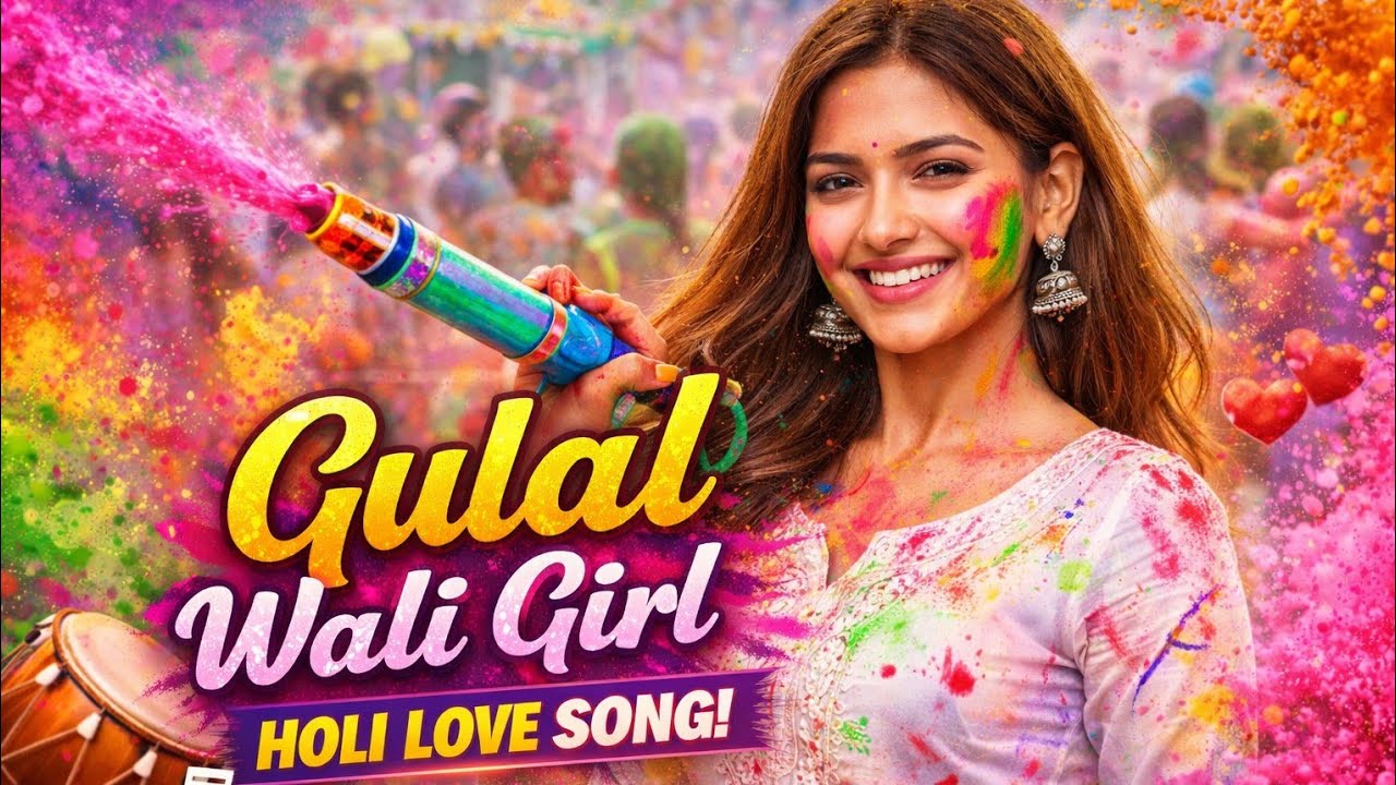 Gulal Wali Girl  | Holi Romantic Song | Desi Love Anthem 🎶