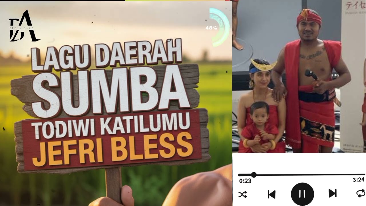 Сумбанская народная песня || Тодиви Катилуму || Джефри Блесс || Обложка Берил Альва