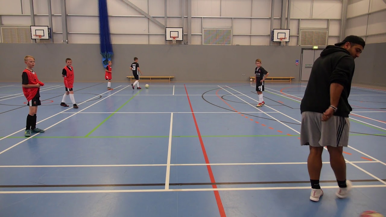 Movement towards the ball to create space and time