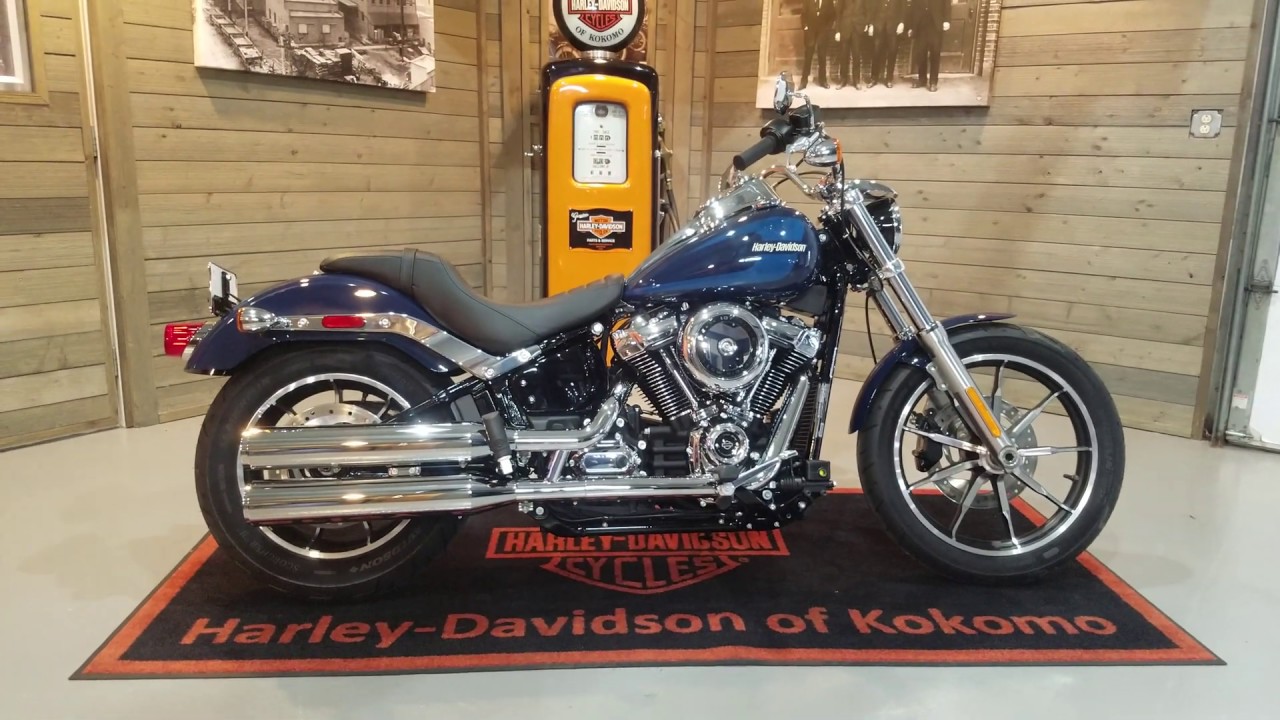 2020 Harley-Davidson Softail Low Rider FXLR-Billiard Blue.