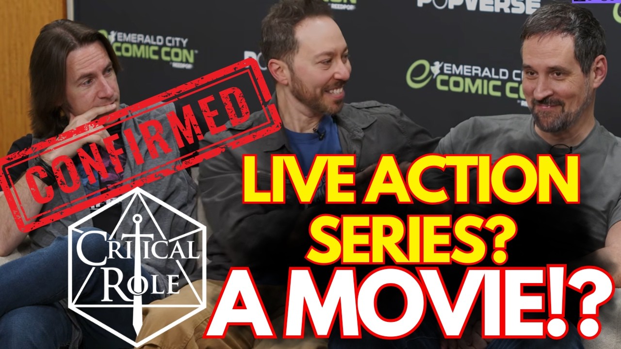 Подтверждено создание игрового сериала и фильма по мотивам Critical Role | ОГРОМНЫЕ НОВОСТИ