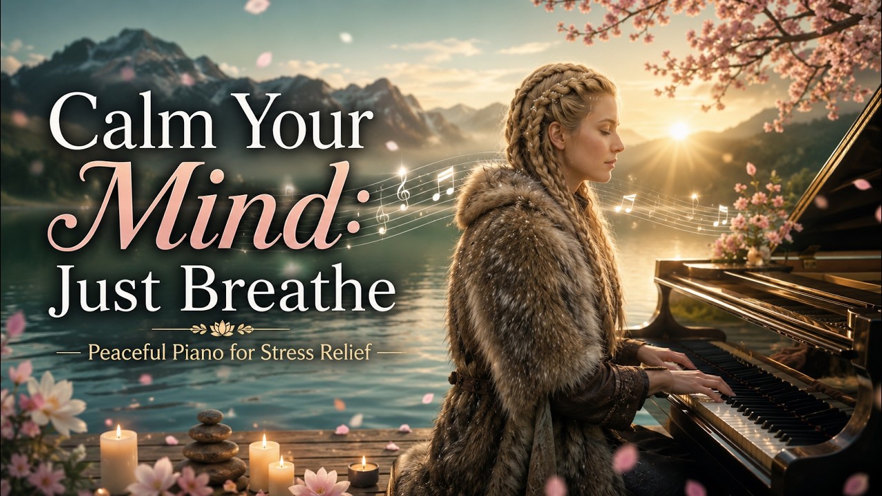Calm Your Mind: Just Breathe – Peaceful Piano for Stress Relief