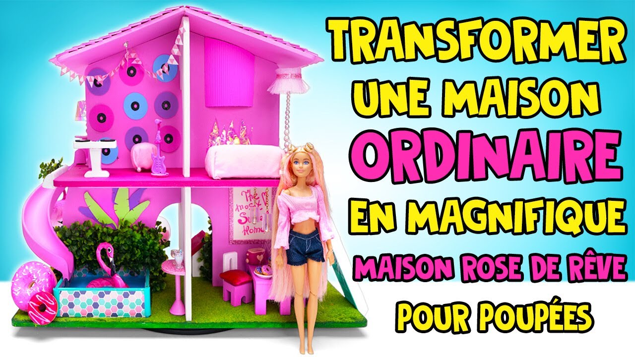 Rénovation d’une maison de rêve pour poupée || BRICOLAGES AMUSANTS !