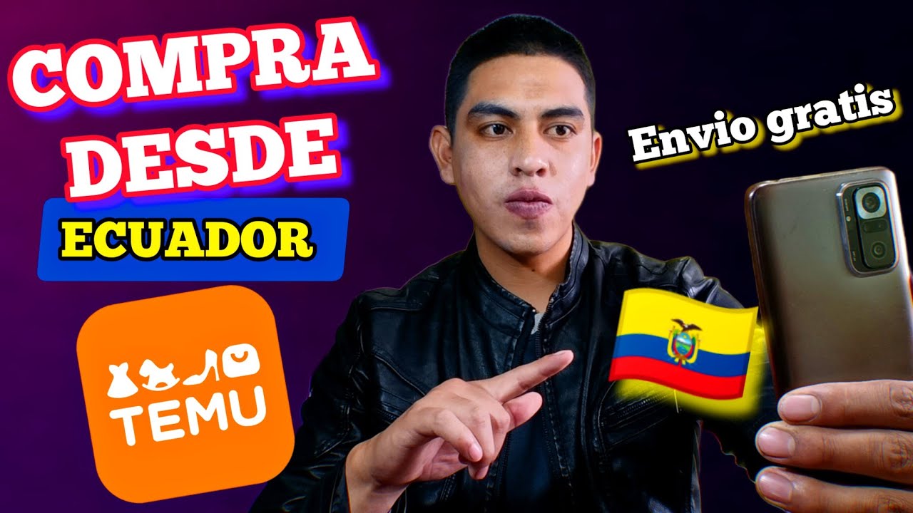 COMPRAR EN TEMU DESDE ECUADOR 2025 🇪🇨 / envío gratis a tu casa en Ecuador