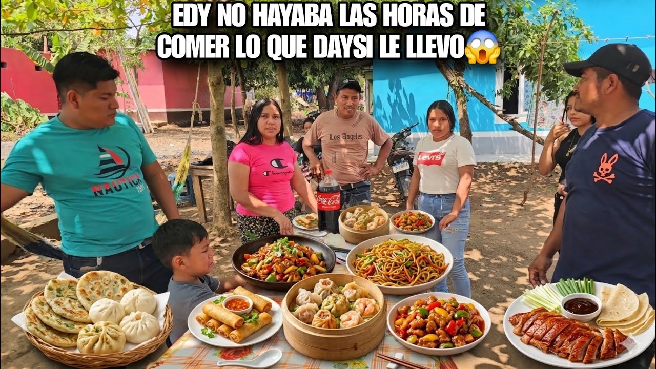 Hoy DAYSI Nos Sorprendio Invitandonos Este Delicioso Almuerzo A Todos, Miren Que Es?😱