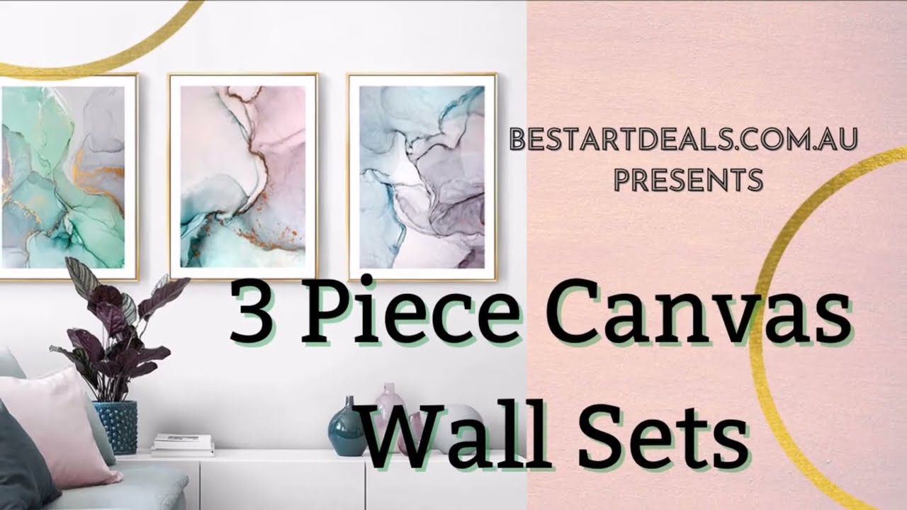 3 Piece Canvas Wall Sets | 3 Piece Wall Art | 3 Piece Painting