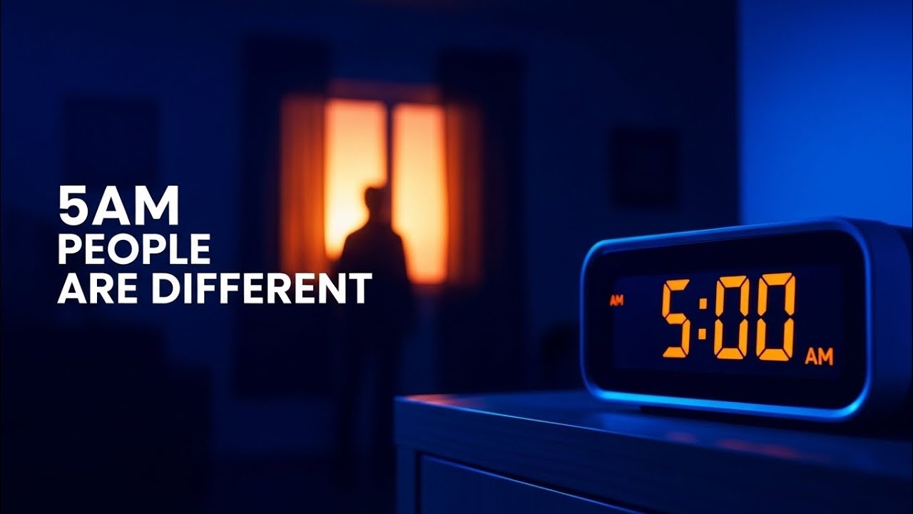 The Psychology of People Who Wake Up Early (Why 5AM Changes Your Mind)