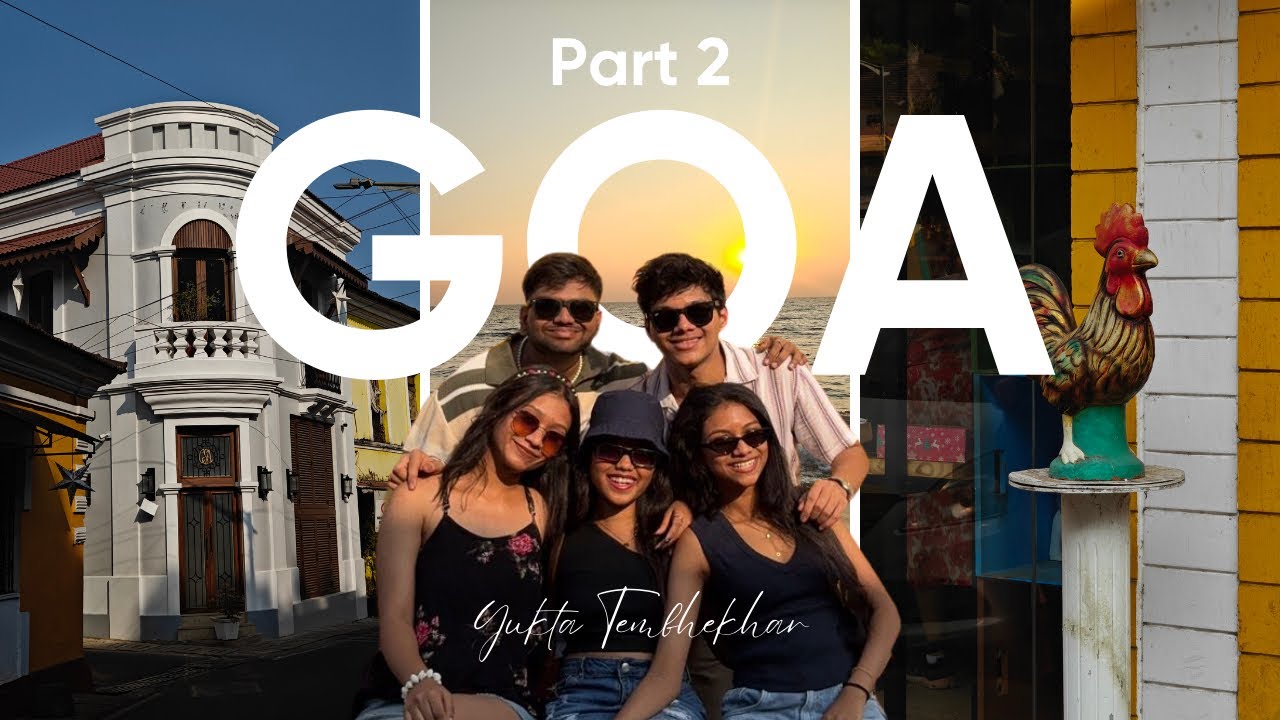 Goa vlog🏖️ | part 2 | friends trip 2026