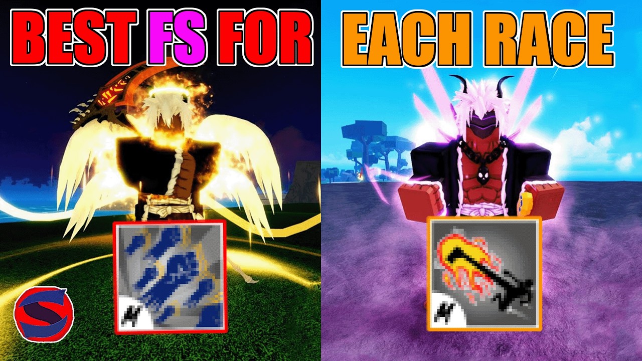 The BEST Fighting Style for EACH RACE! Blox Fruits