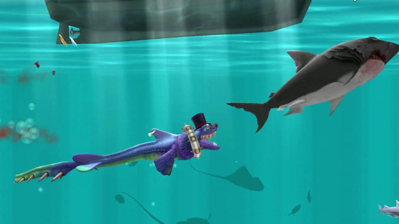 Hungry Shark Evolution: Alan Destroyer of Worlds Android Gameplay  #4