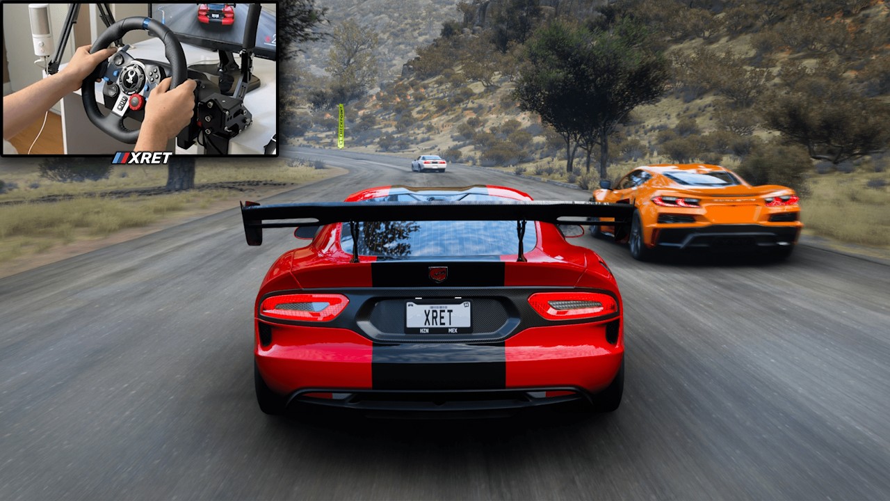 Dodge VIPER ACR vs Super Cars | Forza horizon 5 | Logitech G29 Steering Wheel