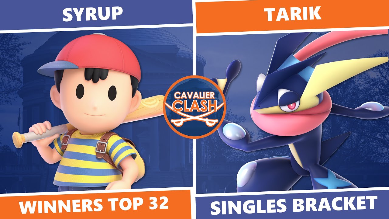 Cavalier Clash 6: Winners  Top 32 - Syrup (Ness) Vs. Tarik (Greninja) SSBU