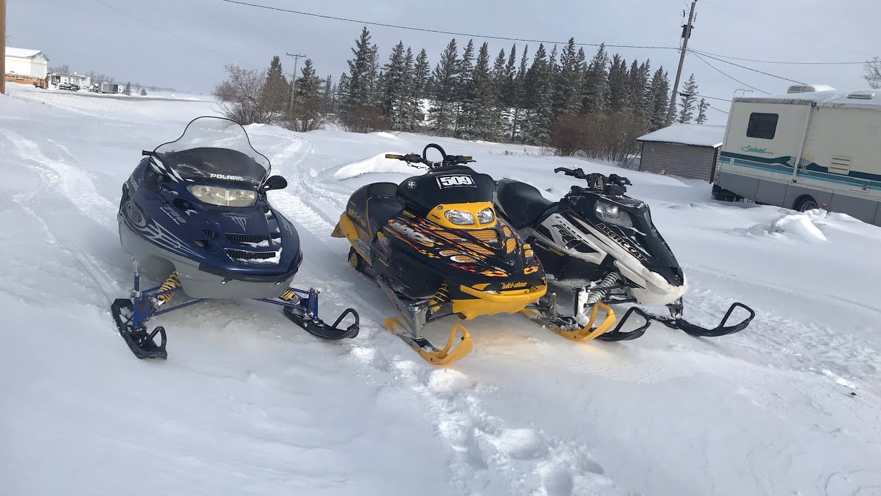 Ditch/drift banging - MXZ 500, F6, classic 700