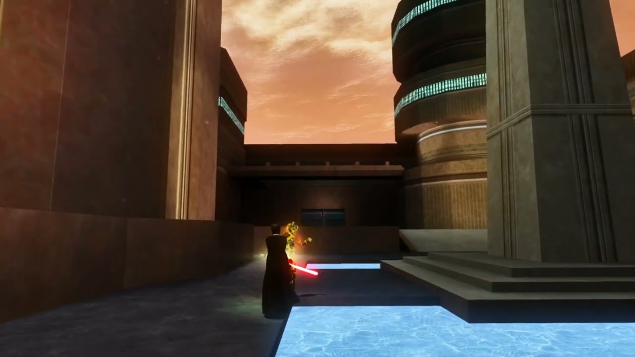 Jedi Academy Enhanced Luke Skywalker vs Darth Krayt