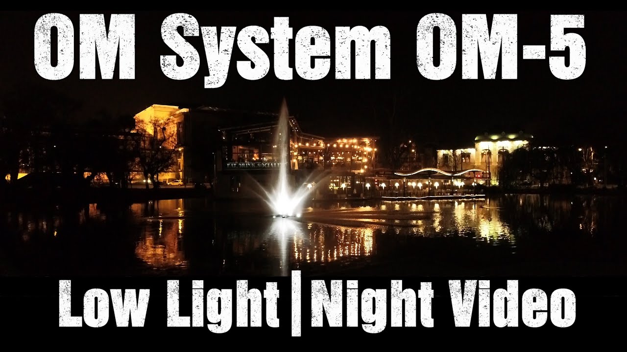 (Olympus)OM System OM-5 Low Light | Night video test 4K!Schwachlicht test 4K!Prueba nocturna 4K!