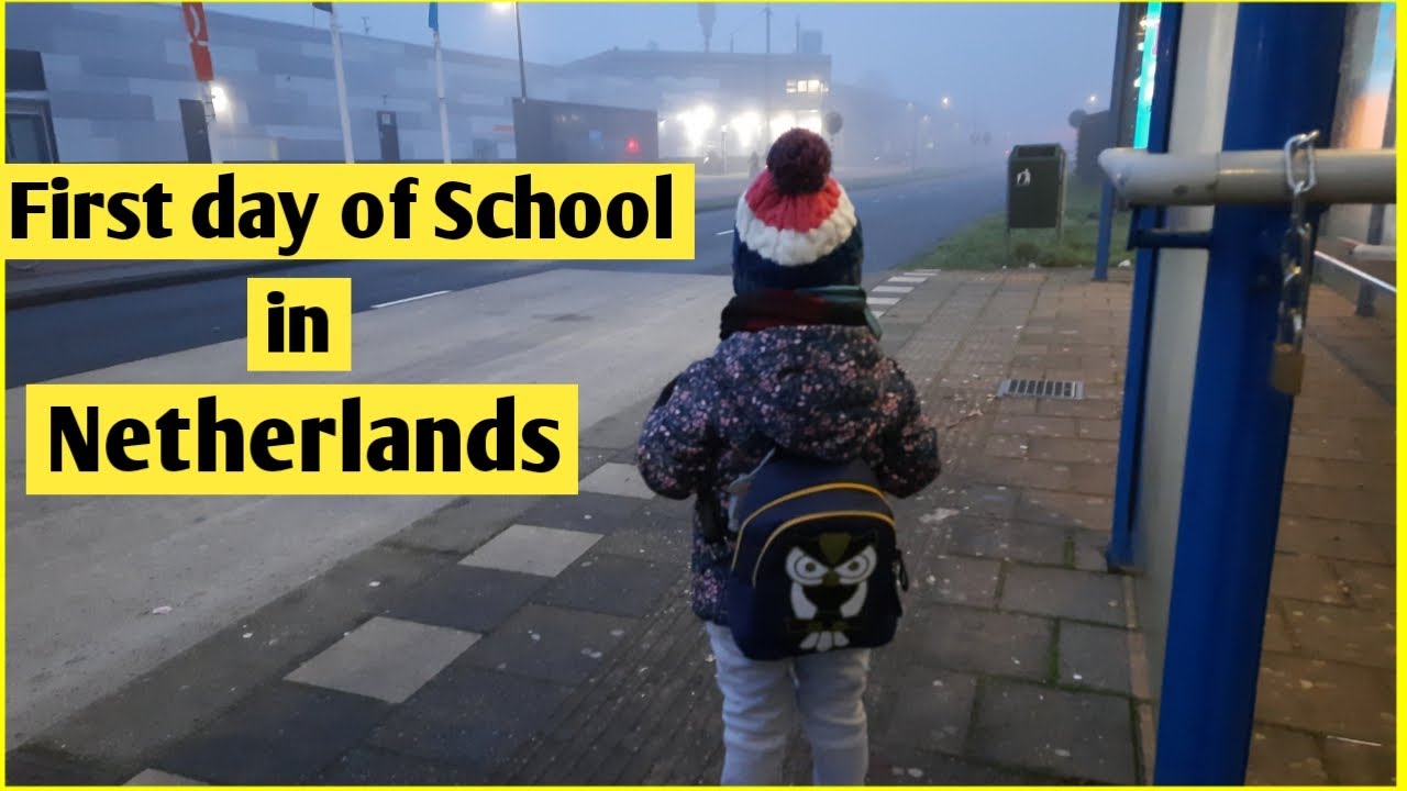 Netherlands में स्कूल का पहला दिन ||First day of School in Netherlands #Vlog58 Indian mom in Holland