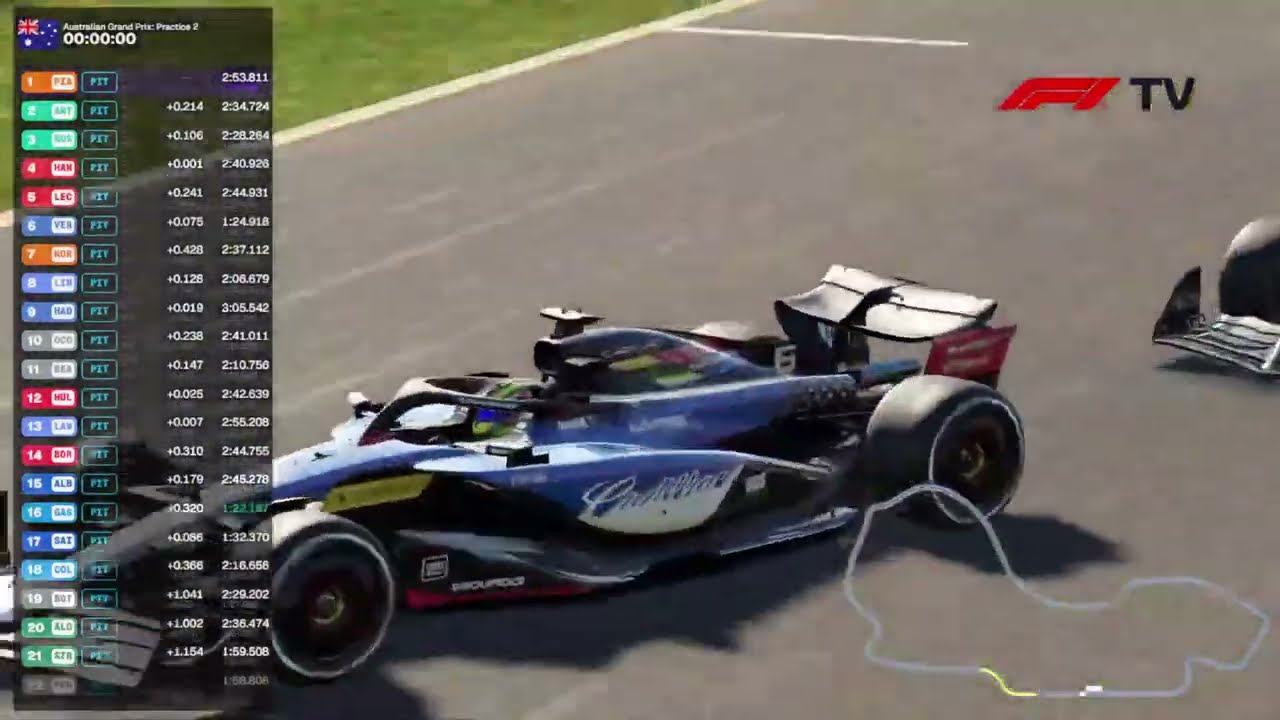 🔴 Full Race F1 LIVE Australian GP FP3 QUALIFYING - Live Timings + Commentary