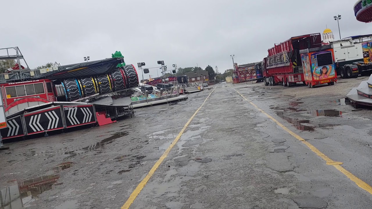 Hull fair set up 2019