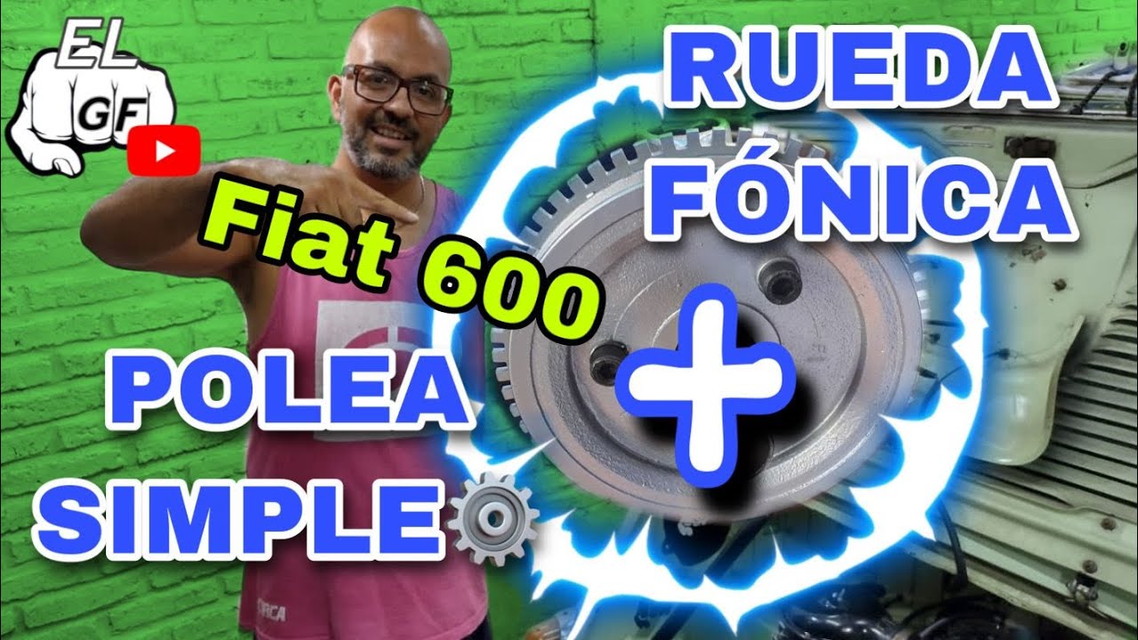 POLEA SIMPLE + RUEDA FONICA 