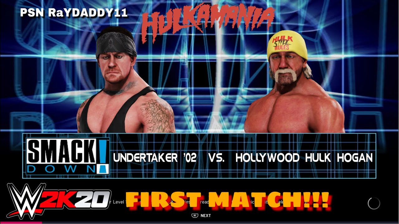 WWE 2K20 HOLLYWOOD HULK HOGAN VS UNDERTAKER