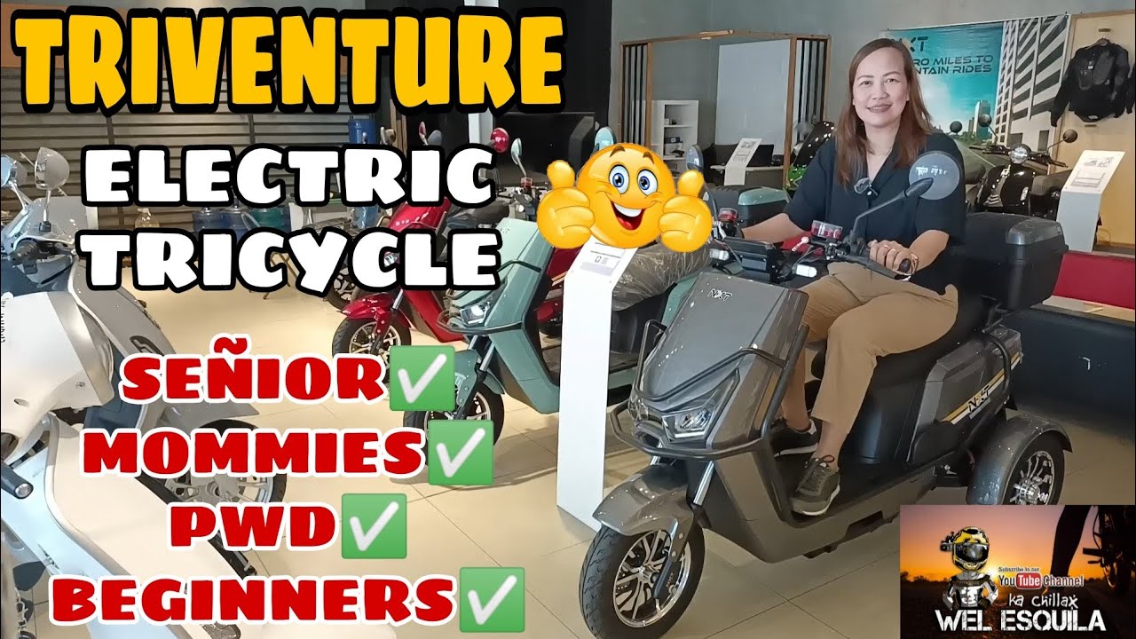 AFFORDABLE E-TRIKE TRIVENTURE || SWAK SA SEÑIOR AT SA MOMMIES