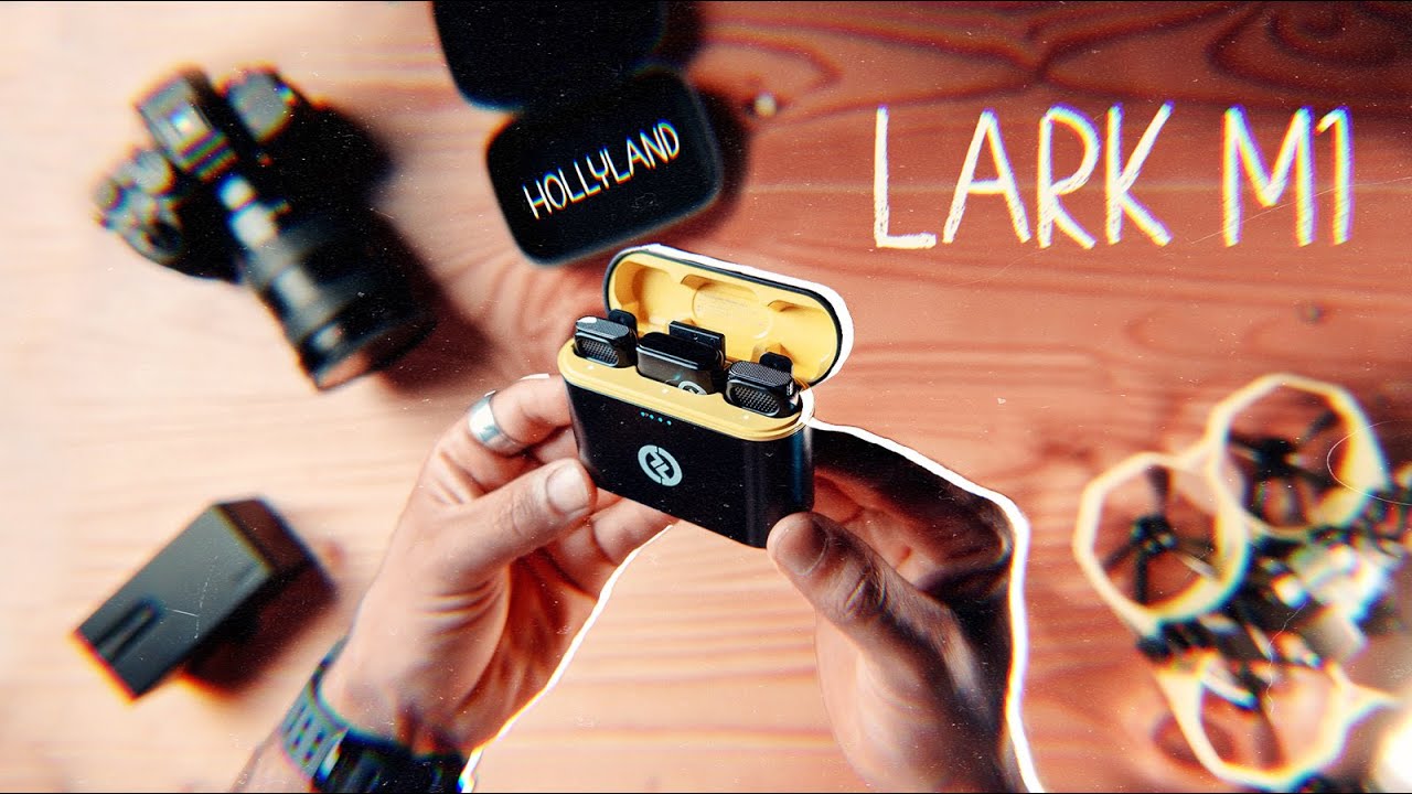 Microfone de lapela híbrido para câmera e celular  - LARK M1 Hollyland
