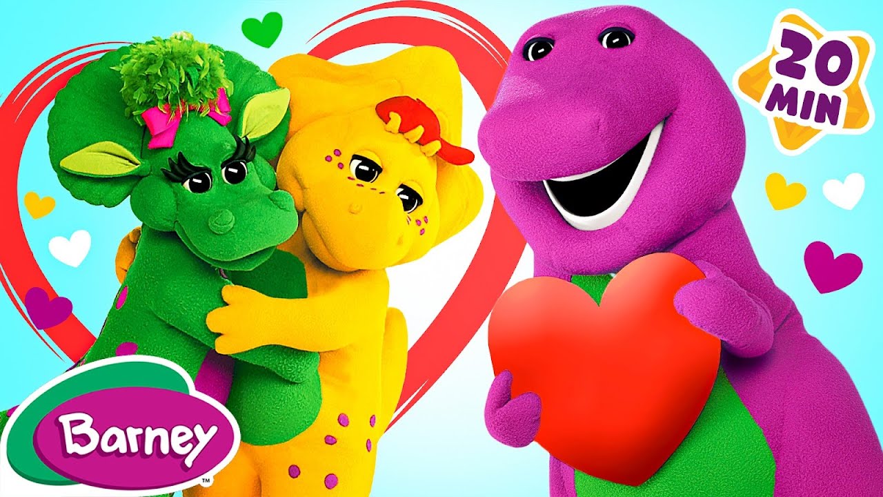 I Love My Family | Valentine's Day for Kids | More Barney Nursery Rhymes and Kids Songs for Kids