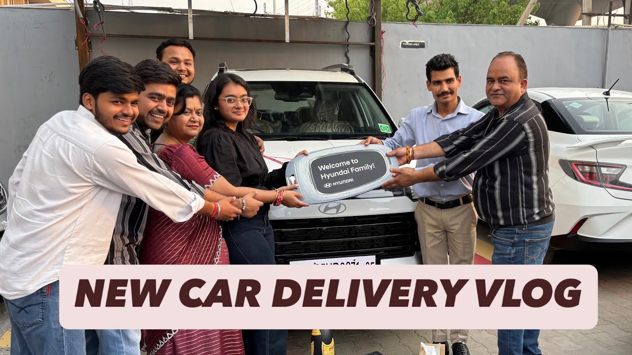 Finally new car leke aagye 🚙❤️| *Alcazar Signature* | Aanya Aggarwal #vlog #car #hyundai