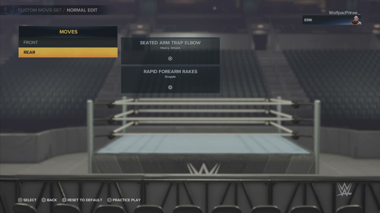 WWE 2K23 | Erik Updated Moveset + Base Superstar Settings