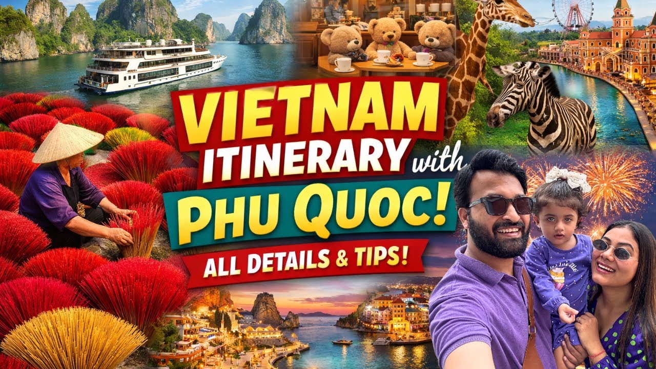 Vietnam Itinerary - Phu Quoc, Hanoi & Ho Chi Minh | Complete Vietnam travel guide