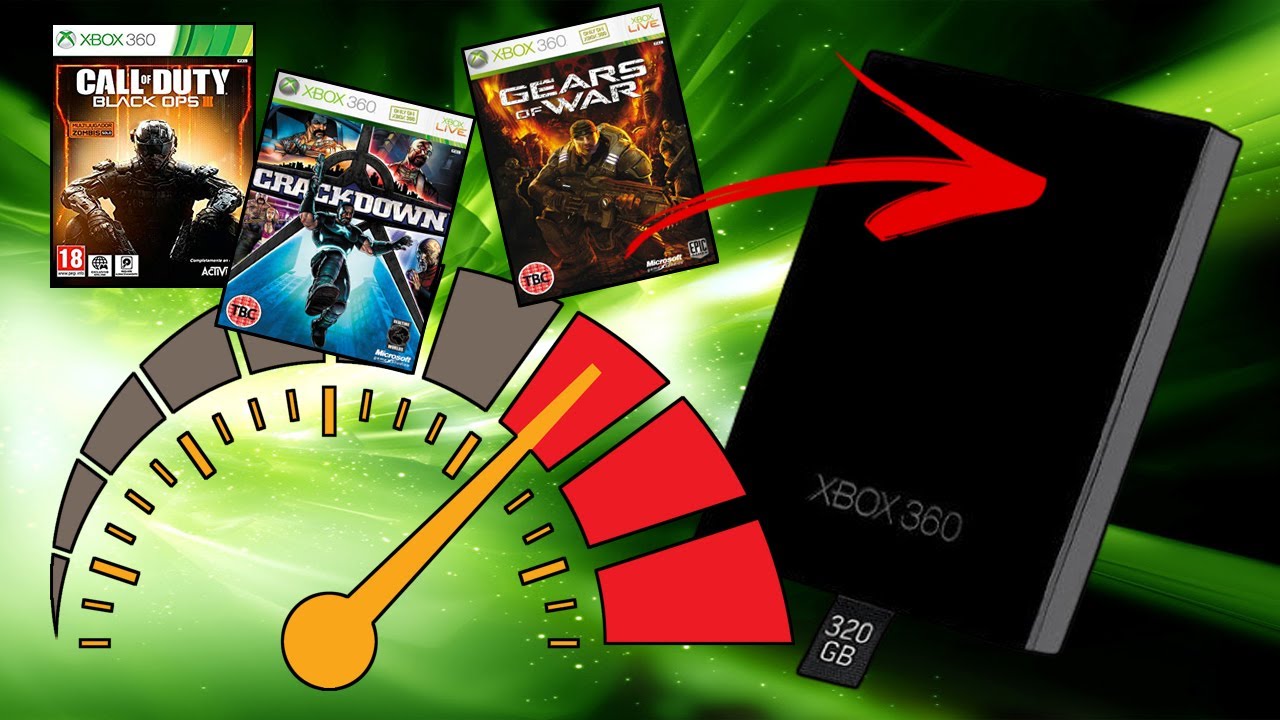 EL MÉTODO MÁS RÁPIDO PARA COPIAR JUEGOS AL DISCO DURO de tu XBOX 360...