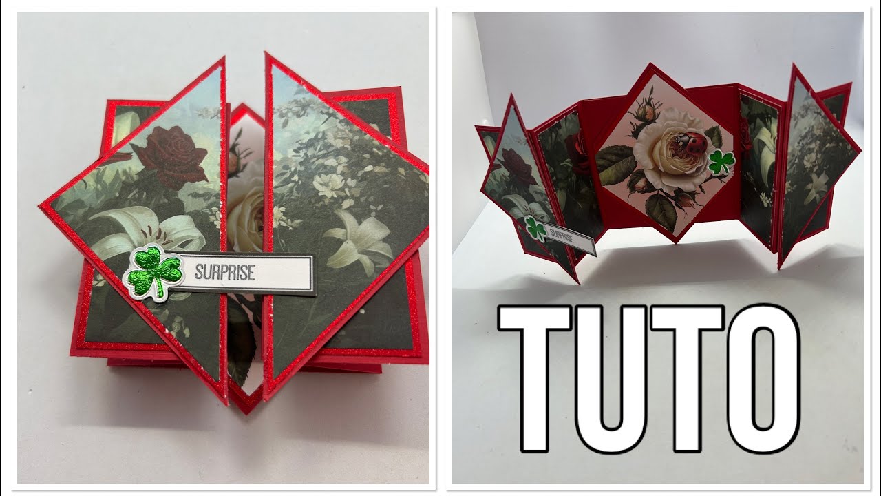 TUTO. Carte pop up originale 