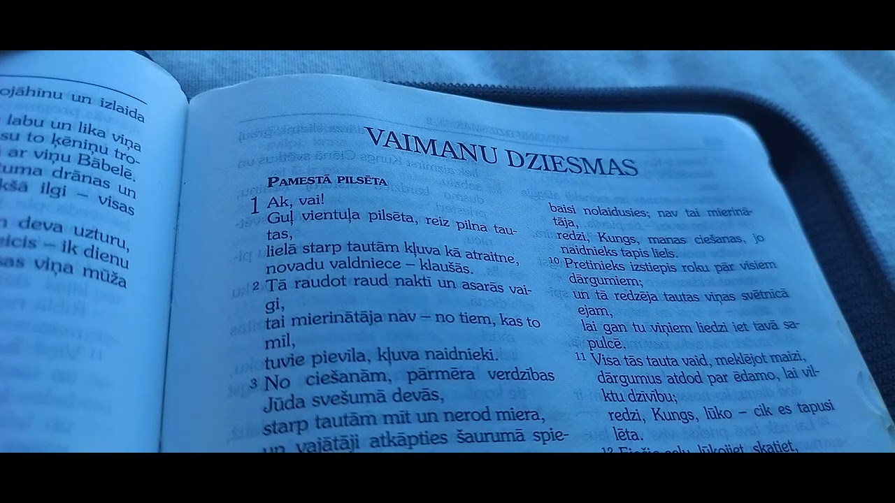 Vaimanu dziesma 1:1-3