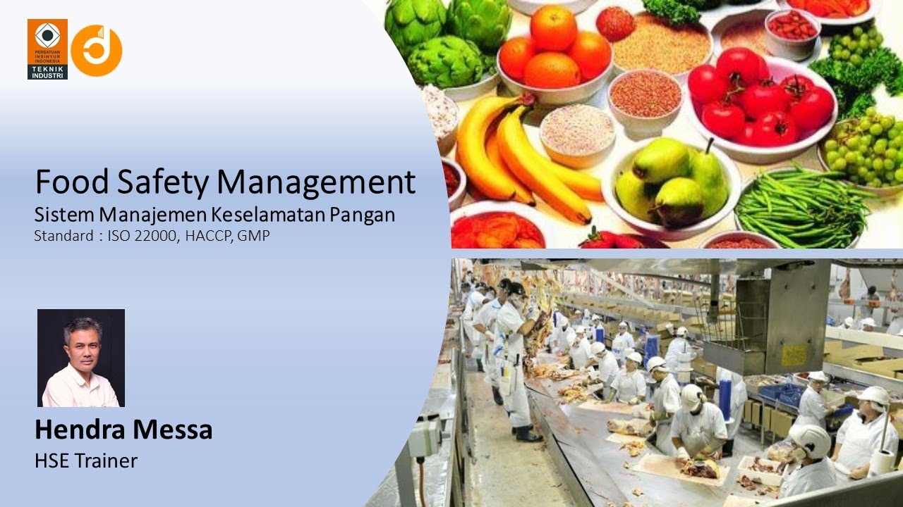 Food Safety Management, Sistem Manajemen Keamanan Pangan