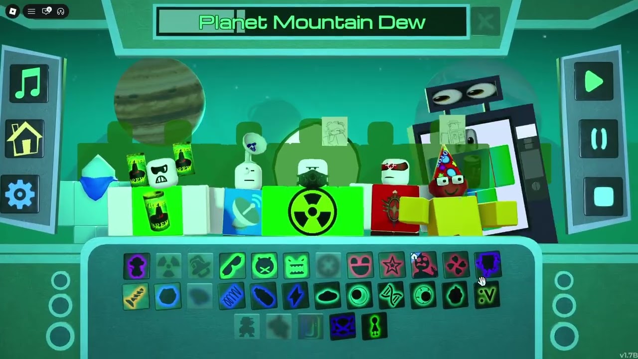 Planet mountain dew(roblox incredibox)