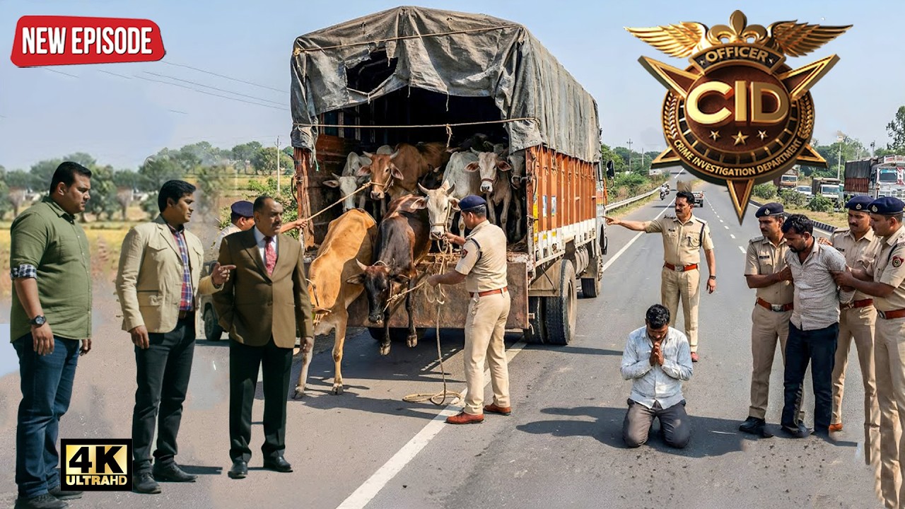 CID की सबसे खतरनाक रेड! हाइवे पर पकड़ा गया गाय तस्करी का सबसे बड़ा रैकेट | CID | सी.आई.डी.| New
